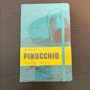 Moleskine Teal Pinocchio Edition Notebook